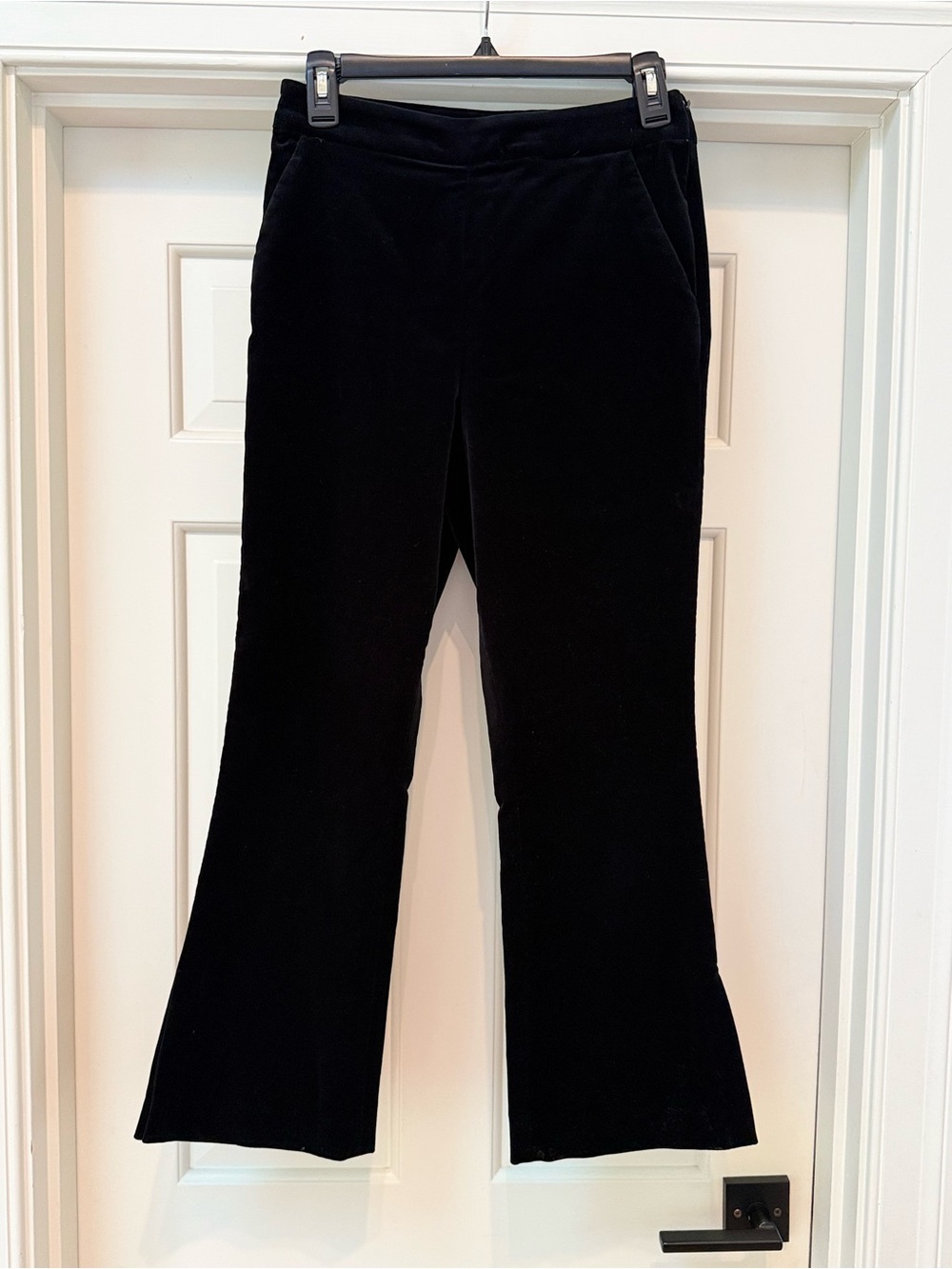 Frame Denim Black Bootcut Pants